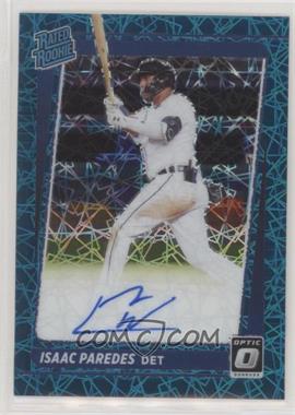 2021 Panini Donruss Optic - Rated Rookie Signatures - Teal Velocity Prizm #RRS-IP - Isaac Paredes /35