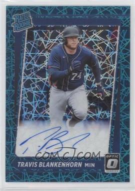 2021 Panini Donruss Optic - Rated Rookie Signatures - Teal Velocity Prizm #RRS-TB - Travis Blankenhorn /35