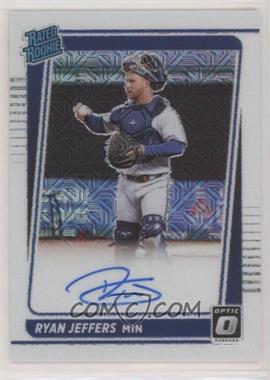 2021 Panini Donruss Optic - Rated Rookie Signatures - White Mojo Prizm #RRS-RJ - Ryan Jeffers /99