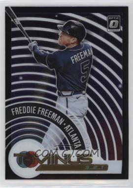 2021 Panini Donruss Optic - T-Minus 3, 2, 1 #TM12 - Freddie Freeman