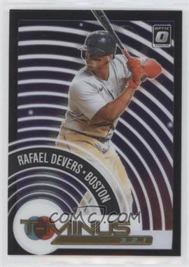 2021 Panini Donruss Optic - T-Minus 3, 2, 1 #TM5 - Rafael Devers