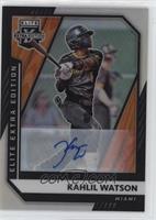 Kahlil Watson #/25