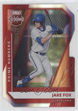 2021 Panini Elite Extra Edition - [Base] - Prime Numbers C Die-Cut #95 - Jake Fox /179