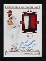 Matt Carpenter #/14