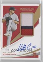 Rookie Patch Autographs - Wil Crowe #/57