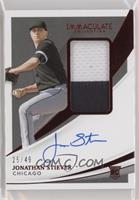 Rookie Patch Autographs - Jonathan Stiever #/49