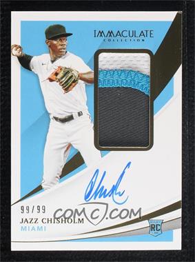 2021 Panini Immaculate Collection - [Base] #127 - Rookie Patch Autographs - Jazz Chisholm /99