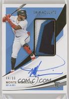 Rookie Patch Autographs - Monte Harrison #/99