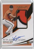 Rookie Patch Autographs - Keegan Akin [EX to NM] #/99