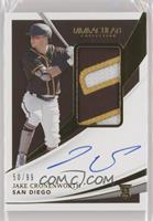 Rookie Patch Autographs - Jake Cronenworth [EX to NM] #/99