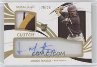 Jorge Mateo #/25