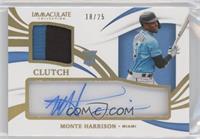 Monte Harrison #/25