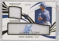 Leody Taveras #/50