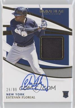 2021 Panini Immaculate Collection - Immaculate Material Autographs #IMA-EF.2 - Estevan Florial /99