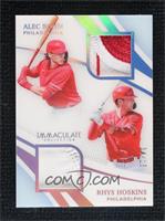 Alec Bohm, Rhys Hoskins #/15