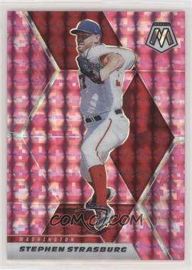 2021 Panini Mosaic - [Base] - Pink Camo Mosaic #166 - Stephen Strasburg