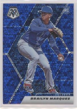 2021 Panini Mosaic - [Base] - Quick Pitch Blue Mosaic #274 - Rookie - Brailyn Marquez /85