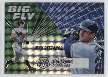 2021 Panini Mosaic - Big Fly - Green Mosaic #BF9 - Jim Thome