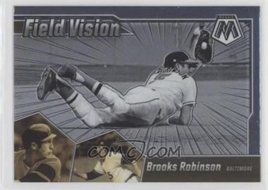 2021 Panini Mosaic - Field Vision #FV9 - Brooks Robinson
