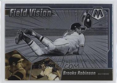 2021 Panini Mosaic - Field Vision #FV9 - Brooks Robinson