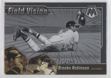 2021 Panini Mosaic - Field Vision #FV9 - Brooks Robinson