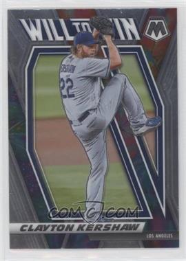 2021 Panini Mosaic - Will to Win #WTW5 - Clayton Kershaw [EX to NM]