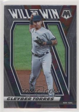 2021 Panini Mosaic - Will to Win #WTW7 - Gleyber Torres