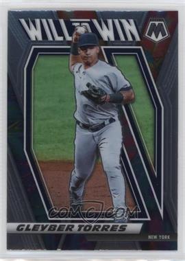 2021 Panini Mosaic - Will to Win #WTW7 - Gleyber Torres