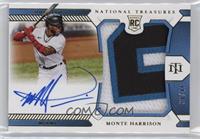 Rookie Material Signatures - Monte Harrison #/49