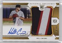 Rookie Material Signatures - Wil Crowe #/49