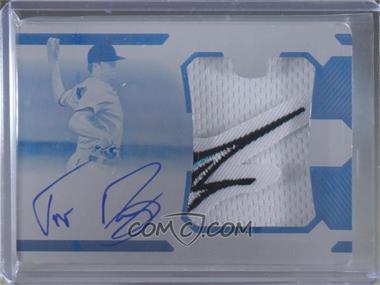 2021 Panini National Treasures - [Base] - Printing Plate Cyan #188 - Rookie Material Signatures - Trevor Rogers /1