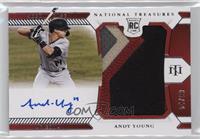 Rookie Material Signatures - Andy Young #/99