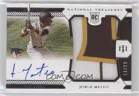 Rookie Material Signatures - Jorge Mateo #/99