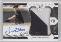 Rookie Material Signatures - Jonathan Stiever #/99