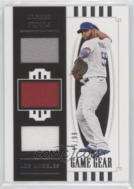 2021 Panini National Treasures - Game Gear Materials Triples #GG-AP - Albert Pujols /99