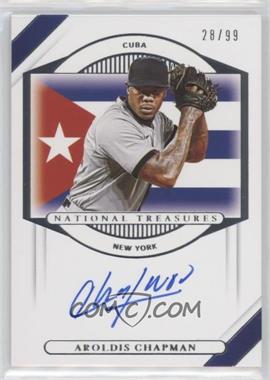 2021 Panini National Treasures - International Treasures #IT-AC - Aroldis Chapman /99