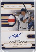 Christian Yelich #/7