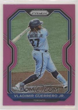 2021 Panini Prizm - [Base] - Pink Prizm #186 - Tier II - Vladimir Guerrero Jr.