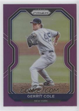 2021 Panini Prizm - [Base] - Purple Prizm #77 - Gerrit Cole