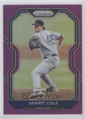 2021 Panini Prizm - [Base] - Purple Prizm #77 - Gerrit Cole