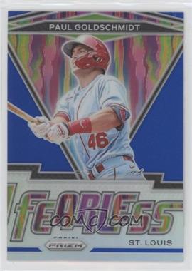 2021 Panini Prizm - Fearless - Blue Prizm #FR-13 - Paul Goldschmidt