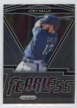 2021 Panini Prizm - Fearless #FR-10 - Joey Gallo