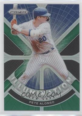 2021 Panini Prizm - Illumination - Green Prizm #IL-10 - Pete Alonso