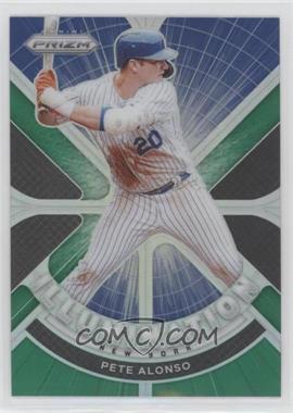 2021 Panini Prizm - Illumination - Green Prizm #IL-10 - Pete Alonso