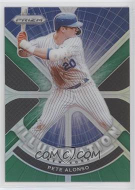 2021 Panini Prizm - Illumination - Green Prizm #IL-10 - Pete Alonso