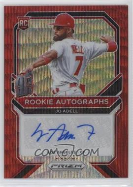 2021 Panini Prizm - Rookie Autographs - Red Wave Prizm #RA-JOA - Jo Adell /75