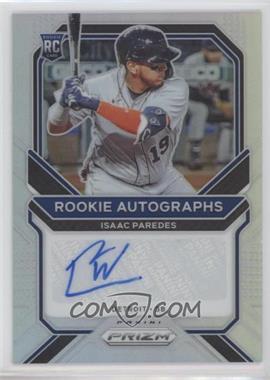 2021 Panini Prizm - Rookie Autographs - Silver Prizm #RA-IP - Isaac Paredes