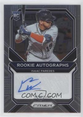 2021 Panini Prizm - Rookie Autographs #RA-IP - Isaac Paredes