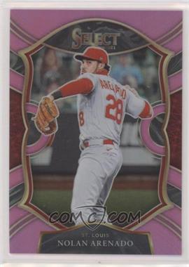 2021 Panini Select - [Base] - Pink Prizm #54 - Nolan Arenado /10