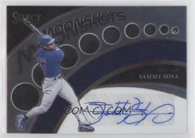 2021 Panini Select - Moon Shots Signatures #MSS-SS - Sammy Sosa /15